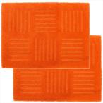 oka joint кухонный коврик pita плюс желтохвост k orange примерно 45×60cm 2 листов комплект 