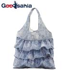爆買 パシフィックGLD エコバック フリル付き フレンチローズ 39×36.5cm 73782
