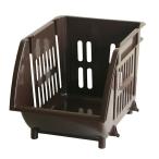  flat мир промышленность в машине накладывающийся корзина тонкий натуральный Brown 36.5×26×23cm