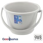  белка bell k ведро круглый 9WB сделано в Японии светло-серый примерно 9L