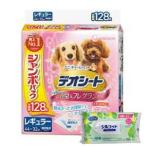 【今ならシルコットウェットプレゼント】ユニ・チャーム デオシート消臭＆フレグランスフローラルシャボンの香り レギュラー128枚 1ケース4個セット