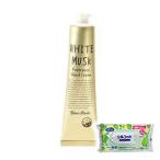 [ premium участник ограничение максимальный 33%OFF распродажа средний ]John*s Blend аромат крем для рук белый Musk 