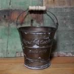  античный жестяная пластина ведро S размер HEARTFUL GARDEN садоводство посадочная машина горшок 