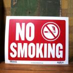 Yahoo! Yahoo!ショッピング(ヤフー ショッピング)NO SMOKING プラスチック サインプレート 禁煙 喫煙禁止 ノースモーキング