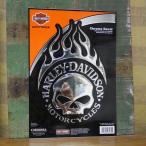 ハーレーダビッドソン スカル クラシックエンブレムデカール Welly G Skull Harley-Davidson 3279
