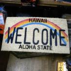 ハワイ ウェルカム コイヤーマット 玄関マット HAWAII WELCOME