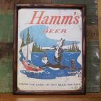 HAMM BEER BEAR BOAT интерьер Picture рама для постера 