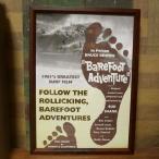 BAREFOOT ADVENTURE интерьер Picture постер Bear foot * приключения рама есть 