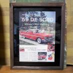  Vintage рама постер R/RED CARteso-to интерьер Picture DESOTO VINTAGE FRAME POSTER интерьер 