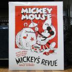 ポスター ミッキーマウス MICKEY'S REVUE ディズニー