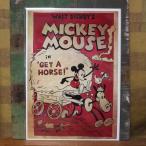 ショッピングポスター ポスター ミッキーマウス MICKEY MOUSE ディズニー B4 アメリカンポスター