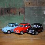 フィアット500 プルバックミニカー PULL BACK CAR Fiat500 Nuova500 1/24 レトロミニカー KiNSMART