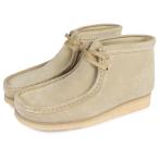クラークス Clarks ワラビー ブーツ メンズ モカシン WALLABEE BOOT ベージュ 26155516