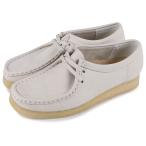 クラークス オリジナルズ Clarks Originals ブーツ ワラビー レディース モカシン WALLABEE ホワイト 白 26165560