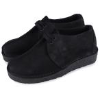 クラークス オリジナルズ Clarks Originals デザート ブーツ トレック レディース DESERT TREK ブラック 黒 26165566