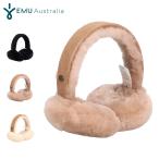ショッピングemu emu エミュー イヤーマフラー イヤーウォーマー 耳当て メンズ レディース 防寒 保温 ANGAHOOK EARMUFFS ブラック ベージュ ブラウン 黒 W9403