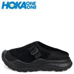ショッピングミュール ホカオネオネ HOKA ONE ONE オラ プリモ サンダル リカバリー ミュール シューズ メンズ 厚底 ORA PRIMO EXT ブラック 黒 1168973-BBLC