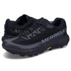 メレル MERRELL スニーカー トレイルランニング シューズ アジリティー ピーク 5 メンズ 厚底 AGILITY PEAK 5 ブラック 黒 M068045 J068045