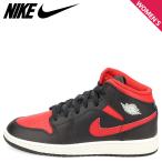 ナイキ NIKE エアジョーダン1 ミッド スニーカー レディース AIR JORDAN 1 MID ブラック 黒 DQ8423-067