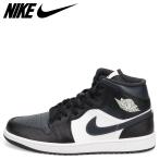 ナイキ NIKE エアジョーダン1 ミッド スニーカー メンズ AIR JORDAN 1 MID ブラック 黒 DQ8426-010
