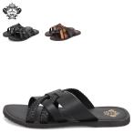 ショッピングオロビアンコ オロビアンコ Orobianco サンダル クロスサンダル メンズ 本革 INTRE CROSS SANDAL ブラック ブラウン 黒 OB-5019