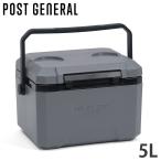 ポストジェネラル POST GENERAL クーラーボックス 小型 クーラーバッグ 保冷バッグ ジ アイスエラ ハードシェルクーラー 5L 釣り 保冷剤付き 982570012