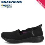 スケッチャーズ SKECHERS スリップインズ シーガー ビリーブ イット スニーカー スリッポン レディース SLIP-INS SEAGER BELIEVE IT ブラック 黒 158980