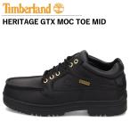 ショッピングティンバーランド ティンバーランド Timberland ブーツ ヘリテージ GTX モックトゥ ミッド メンズ 防水 ウォータープルーフ HERITAGE GTX MOC TOE MID ブラック 黒 A2JU5-W02