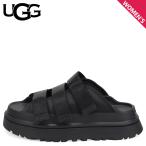 UGG アグ サンダル スライドサンダル ゴールデングロースライド レディース 厚底 軽量 GOLDENGLOW SLIDE ブラック 黒 1167430
