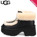 ショッピングアグ UGG アグ ブーツ ムートンブーツ エスミー レザー レース アップ レディース 厚底 ESMEE LEATHER LACE UP ブラック 黒 1176110