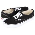 VANS ヴァンズ オーセンティック スニーカー メンズ レディース バンズ AUTHENTIC ブラック 黒 VN000EE3BLK