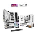 ASRock B650M PG Riptide WiFi White AMD B650 набор микросхем установка MicroATX материнская плата белый модель 