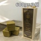 MARIUS FABRE サボン ド マルセイユ オリーブ ビッグキューブギフト(無香料) オリーブソープ 600g×3個