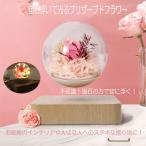 テーブル ランプ プリザーブド フラワー 浮遊 母の日 プロポーズ 誕生日 記念 お祝い 贈り物 ハーバリウム 球 照明 リビング 寝室 卓上
