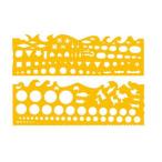 uchida шаблон No.71 cut линейка 1-843-0071