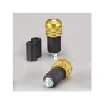 ハリケーン(HURRICANE) アルミサイドキャップ P22 ローレット ゴールド HB0315G バーエンド