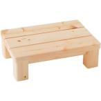 池川木材 便利台 桧 何でものる子ゾウ 日本製 ナチュラル 約39×27×12cm