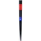 カワイ 箸 食洗機対応 金糸巻 赤 21cm