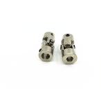 ２段階ユニバーサルジョイント モーターシャフト RCモデル 回転可能 金属 パーツ (8＊6MM)