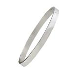 [ Хромированный k дождь ] мужской женский браслет браслет пара нержавеющая сталь серебряный ювелирные изделия WB013 (01. мужской )