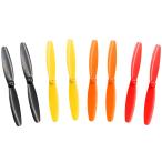 EKIND 8 листов винт 80 mm винт 3 перо винт 2 mm ось вентилятор перо судно модель RC самолет судно DIY самолет наука образование игрушка (4 цвет )