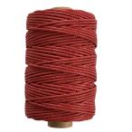 太い麻紐　2ｍｍ　3ｍｍ　ヘンプ100%　ひも　 80m巻　100m巻　 (2mm 80m巻　レット)