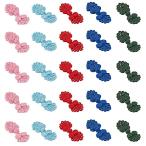 25 пара ввод цветок type коричневый ina пряжка China .. кнопка оборудование орнамент кнопка китайский способ традиция . оборудование орнамент изделие прикладного искусства раса костюм . платье в китайском стиле и т.п.. традиция .. костюм .. делать ..