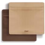 Fluto мощный дезодорация пакет молния имеется гигиенический сумка одноразовый переносной мусорный пакет S размер натуральный 30 листов входит ×2