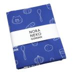 ツクリエ ノラネコぐんだん シーチング 1mカット NGFSK-07B あおいろ