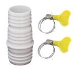 AKNPMHT joint 2 person type осушение соединительная муфта внутренний диаметр φ27mm/30mm шланг. согласовано s коннектор дренажный шланг подключение для [2 зажим имеется ]φ27mm/30mm диаметр jo