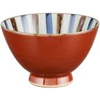 奥川陶器 波佐見焼 お茶碗 ご飯茶碗 飯碗 小 内十草 赤 レッド 246814 商品サイズ:約11.1×11.1×6.8cm