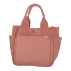 [ точка and полоса моно Piaa ] парусина обе боковой карман имеется большая сумка DS-15592A женский розовый 