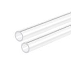 DMiotech 2 шт. входит .11mm x 15mm 300mm прозрачный акрил труба твердость пластик труба аквариум. вода труба водяное охлаждение система трубы для 