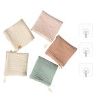  марля носовой платок младенец марля полотенце марля носовой платок хлопок 100% 4 слой марля baby новорожденный девочка мужчина уход за детьми . празднование рождения 3 листов крюк имеется...